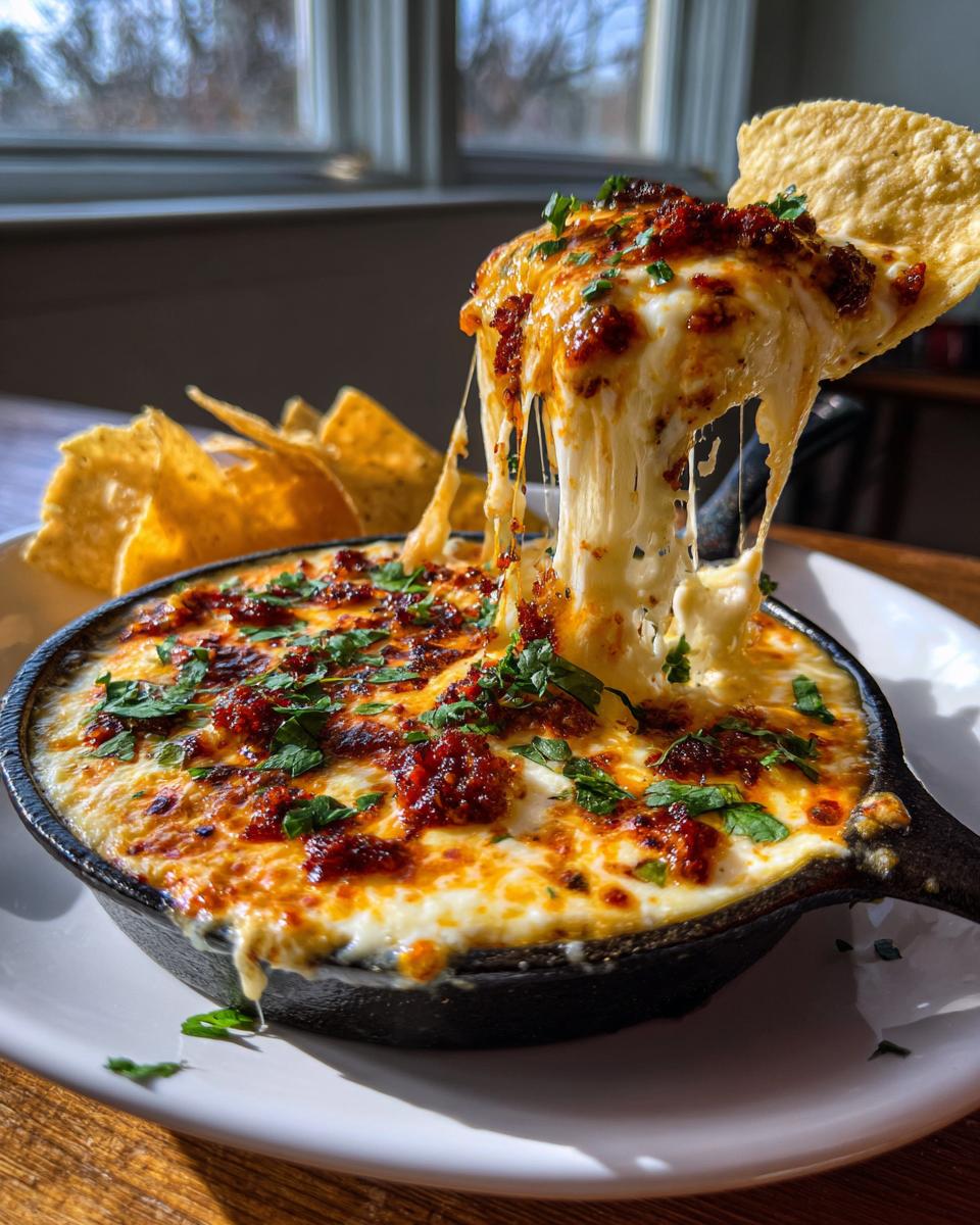 Queso Fundido with Chorizo - detail 2