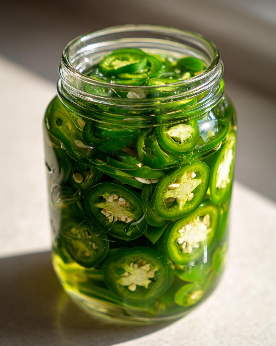 Quick Pickled Jalapeños - detail 1