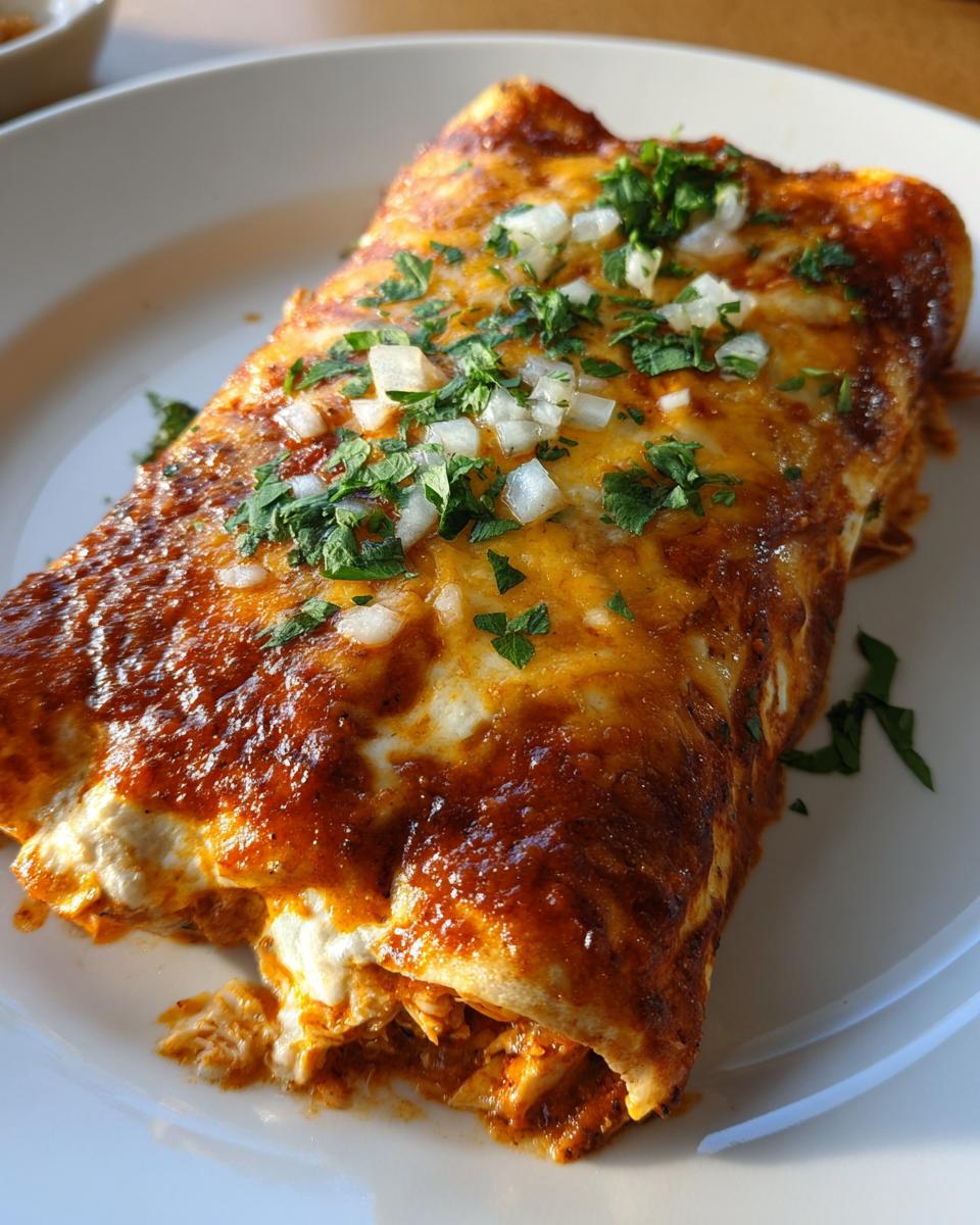 30-Minute Red Sauce Chicken Enchiladas That Wow Every Time 6 Red Sauce Chicken Enchiladas - detail 1