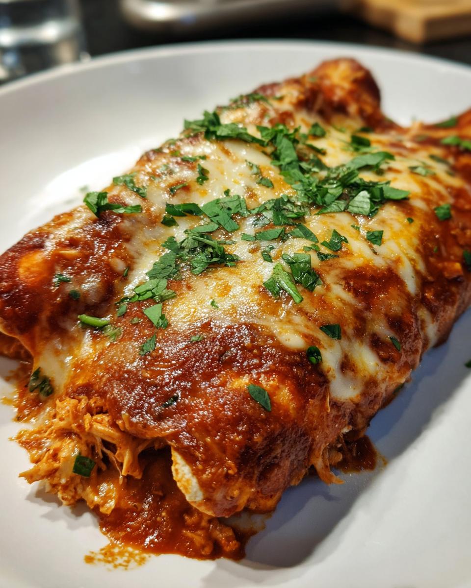 30-Minute Red Sauce Chicken Enchiladas That Wow Every Time 7 Red Sauce Chicken Enchiladas - detail 2