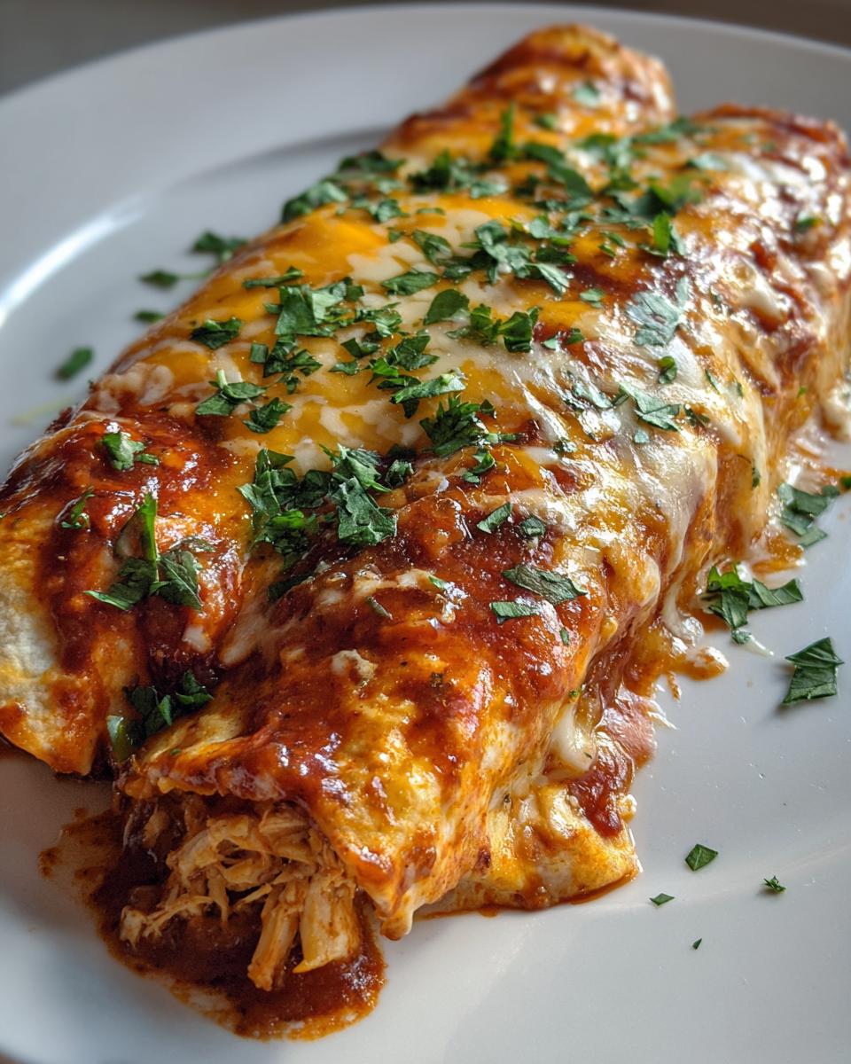 30-Minute Red Sauce Chicken Enchiladas That Wow Every Time 9 Red Sauce Chicken Enchiladas - detail 4
