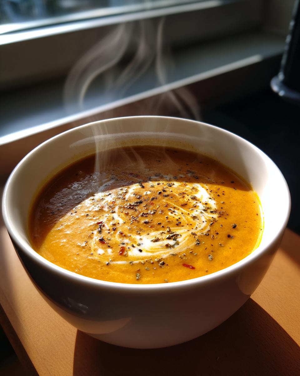 Magic 4-Ingredient Roasted Pumpkin and Carrot Soup Bliss 7 Roasted Pumpkin and Carrot Soup - detail 3