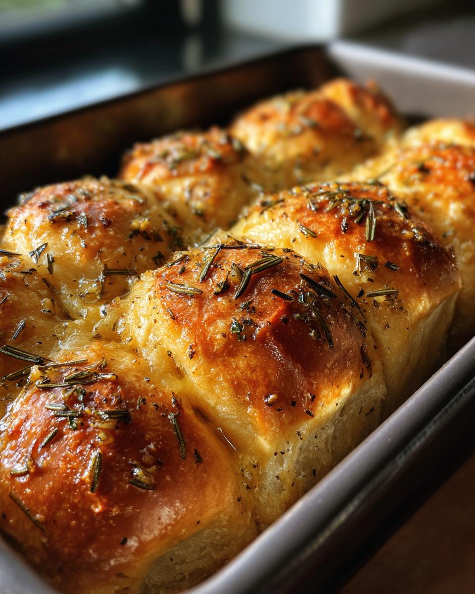 Irresistible Rosemary Garlic Pull Apart Bread in 20 Pieces 5 Rosemary Garlic Pull Apart Bread - detail 1