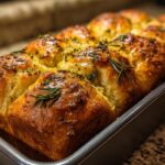 Irresistible Rosemary Garlic Pull Apart Bread in 20 Pieces 8 Rosemary Garlic Pull Apart Bread