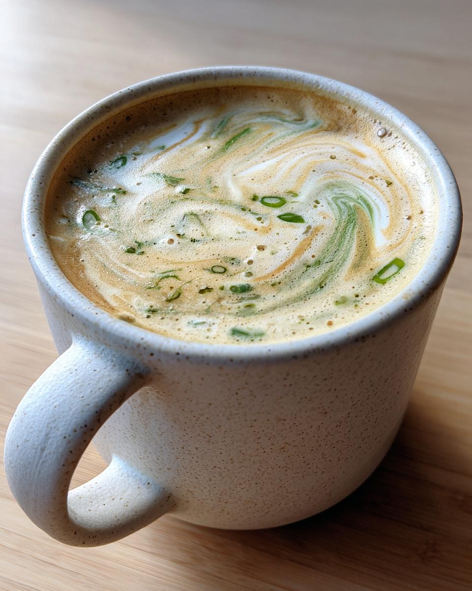 Irresistible Scallion Latte That Will Change Your Coffee Game 5 Scallion Latte - detail 1
