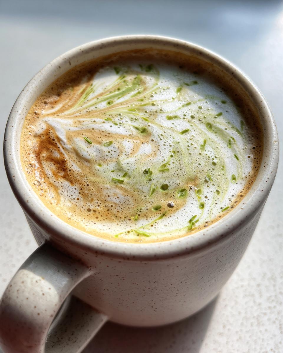 Irresistible Scallion Latte That Will Change Your Coffee Game 6 Scallion Latte - detail 2