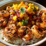 Spicy Shrimp Taco Bowls with Mango Salsa in 30 Minutes 8 Shrimp Taco Bowls with Mango Salsa