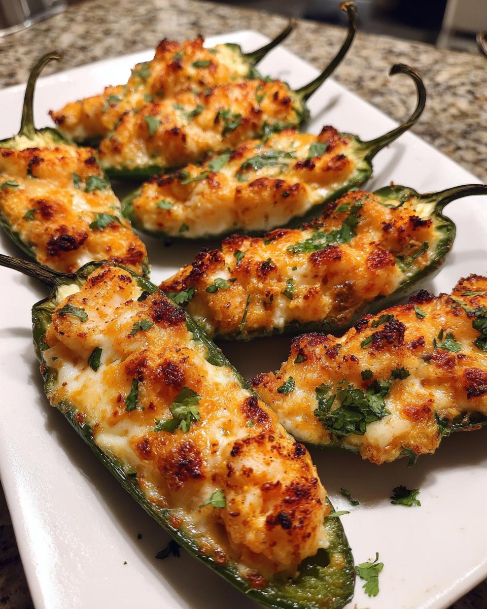 Irresistible Shrimp and Cheese Stuffed Jalapeños in 20 Minutes 6 Shrimp and Cheese Stuffed Jalapeños - detail 1