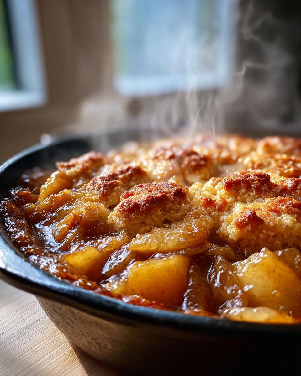 Easy Skillet Apple Cobbler Recipe with 4 Secret Tips Inside 6 Skillet Apple Cobbler - detail 2