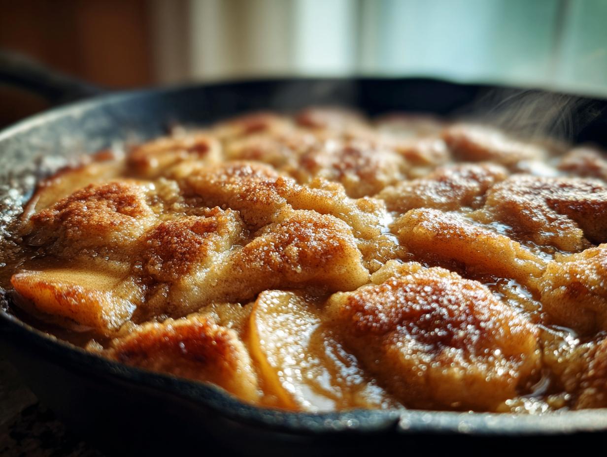 Skillet Apple Cobbler