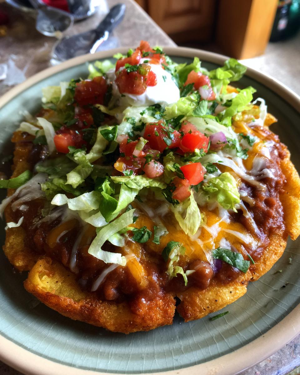 Sopes with Beans & Cheese - detail 2
