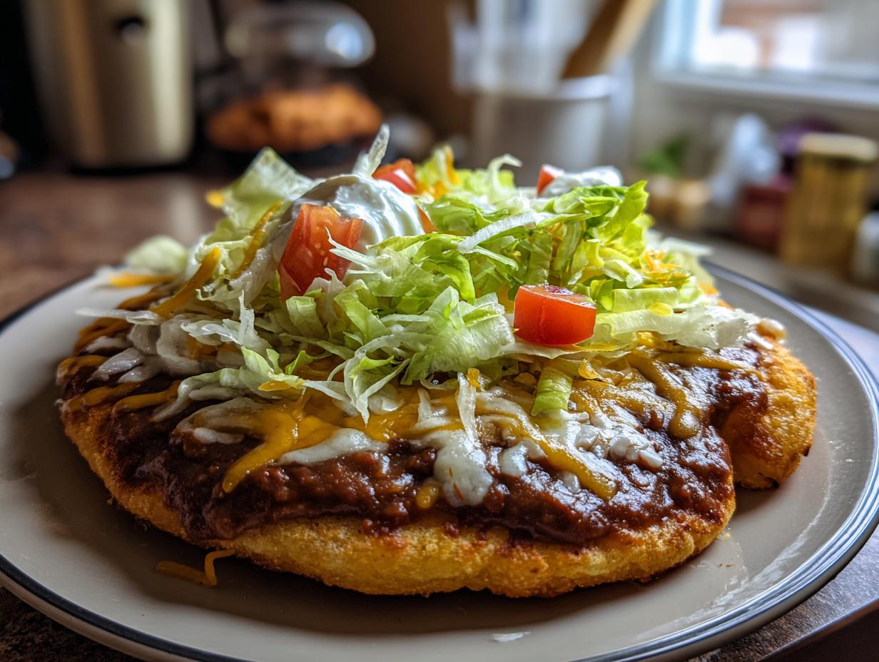 Sopes with Beans & Cheese