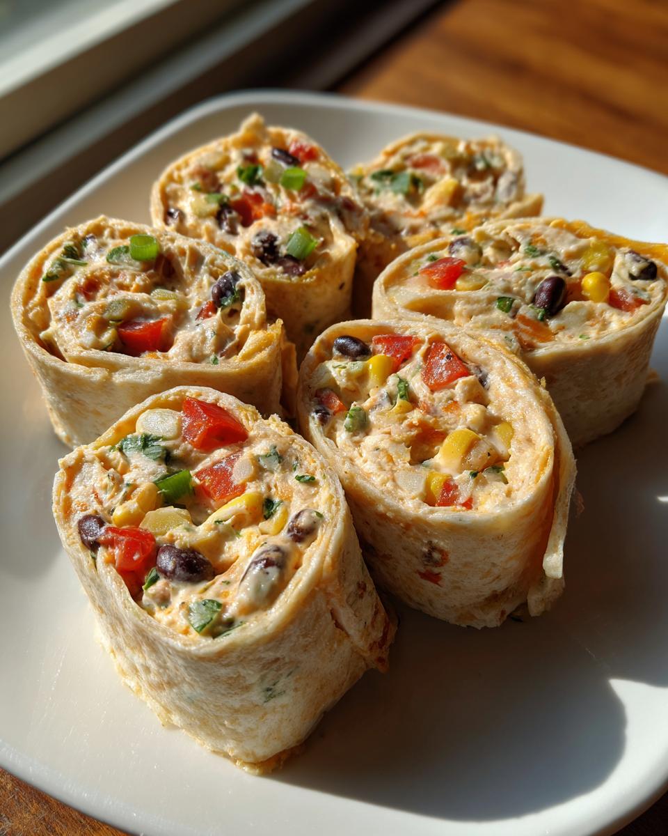 15-Minute Southwest Ranch Pinwheels - Irresistible Party Magic 4 Southwest Ranch Pinwheels - detail 1