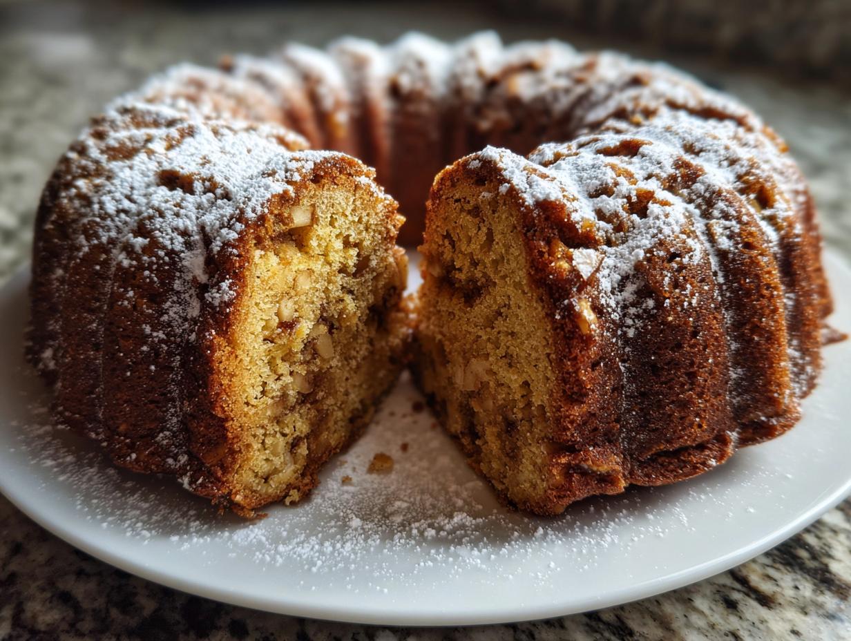 Spiced Apple Bundt Cake
