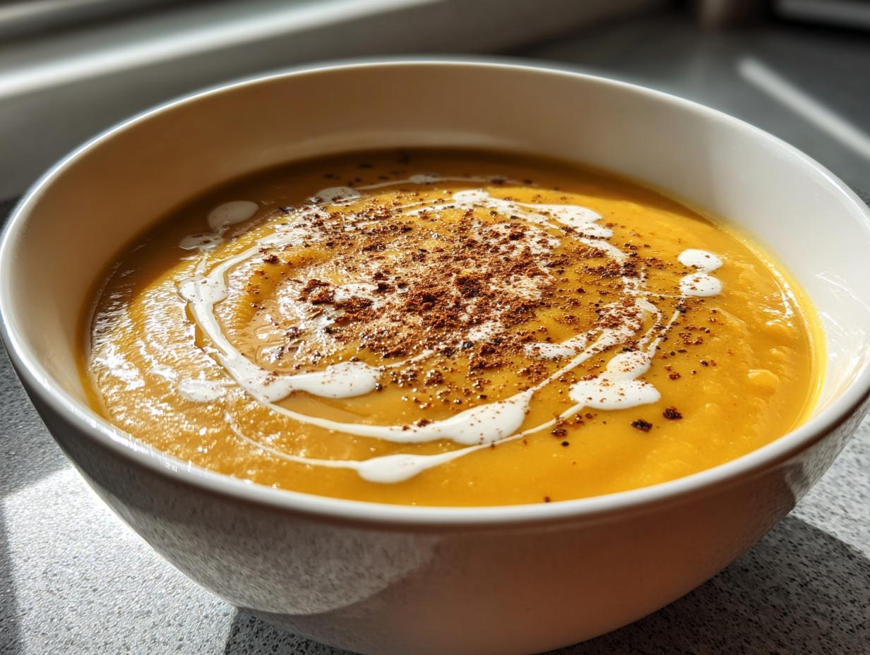 Spiced Pumpkin Apple Soup