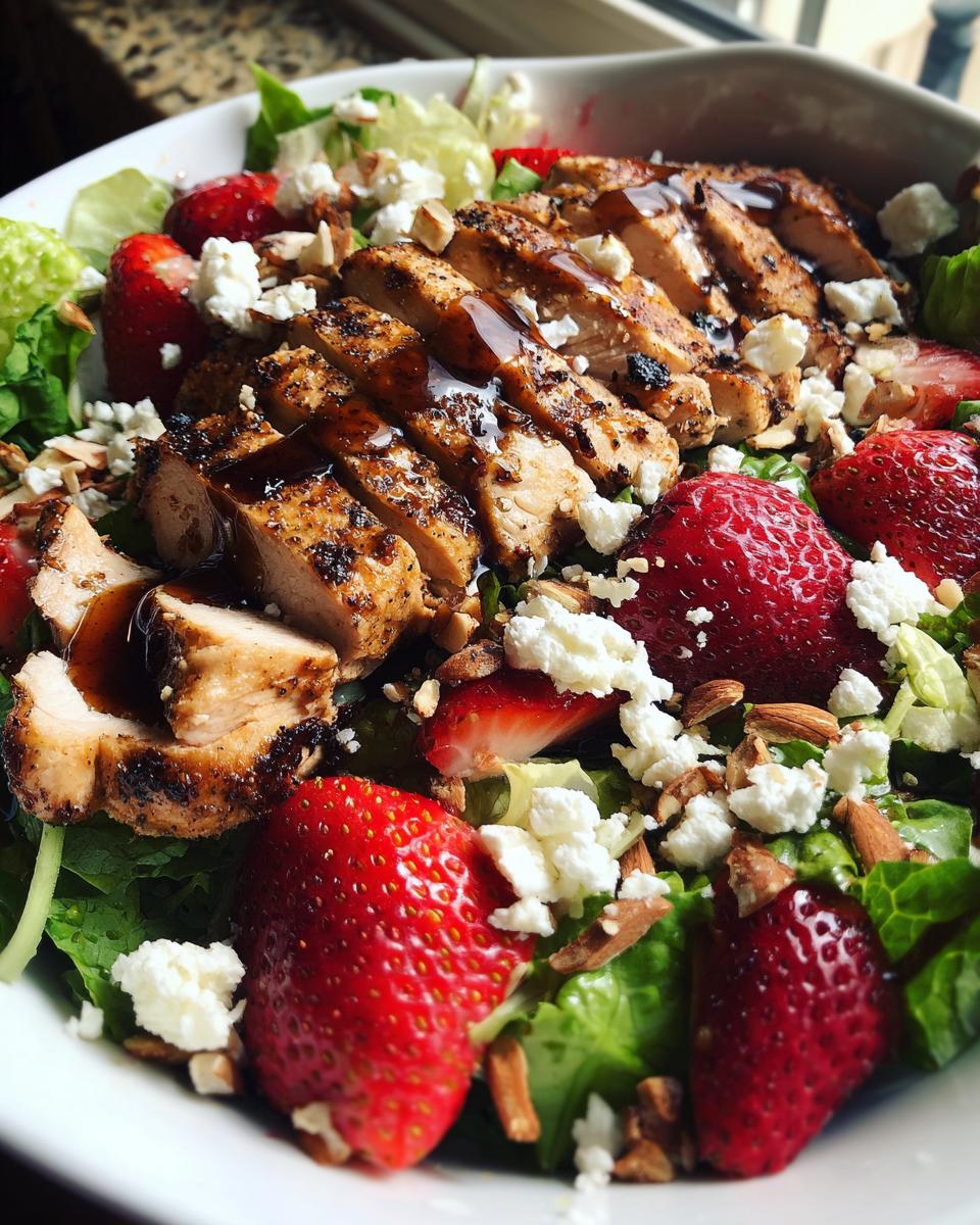 36-Minute Strawberry Grilled Chicken Salad You'll Crave 5 Strawberry Grilled Chicken Salad - detail 1