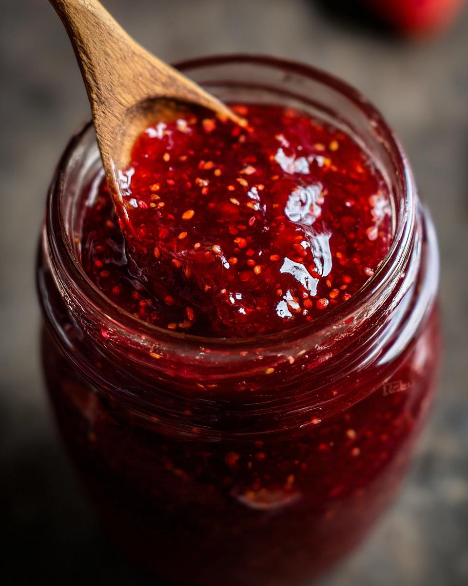 Strawberry Habanero Jam - detail 1