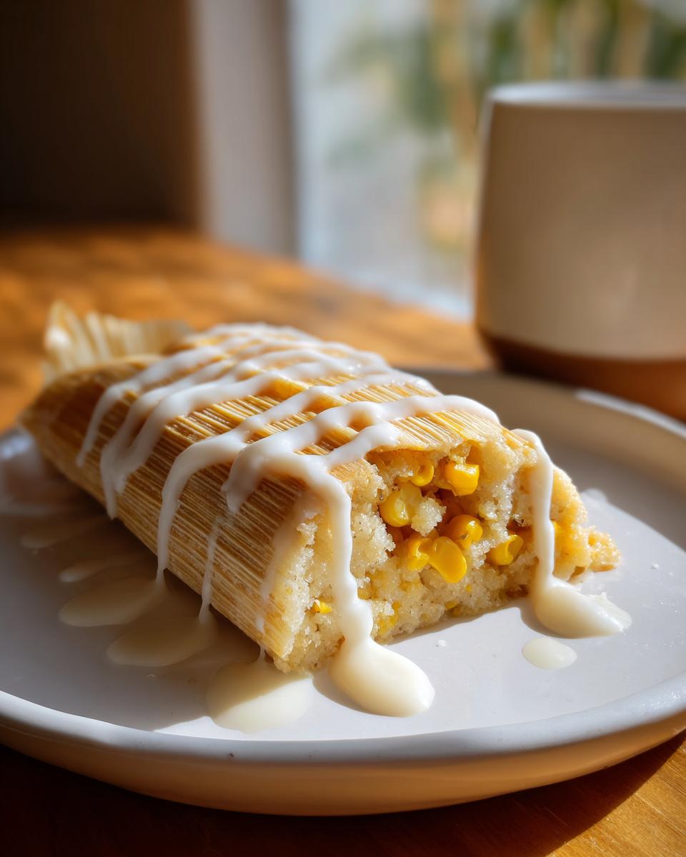 Sweet Corn Tamales with Cream in Just 5 Simple Steps 5 Sweet Corn Tamales with Cream - detail 2