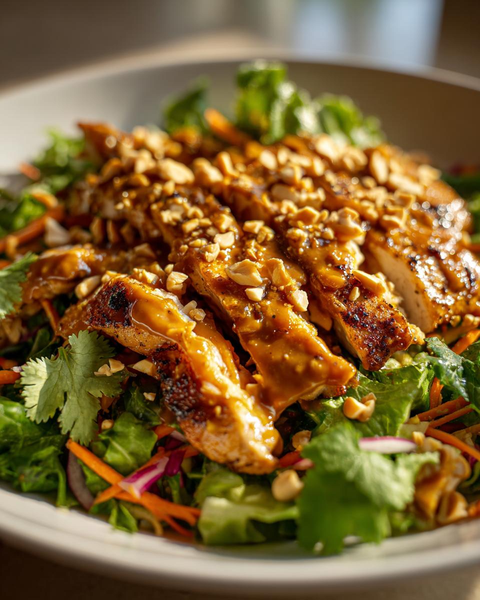 Thai Peanut Grilled Chicken Salad Recipe: 6 Flavor-Bomb Tips 7 Thai Peanut Grilled Chicken Salad - detail 3