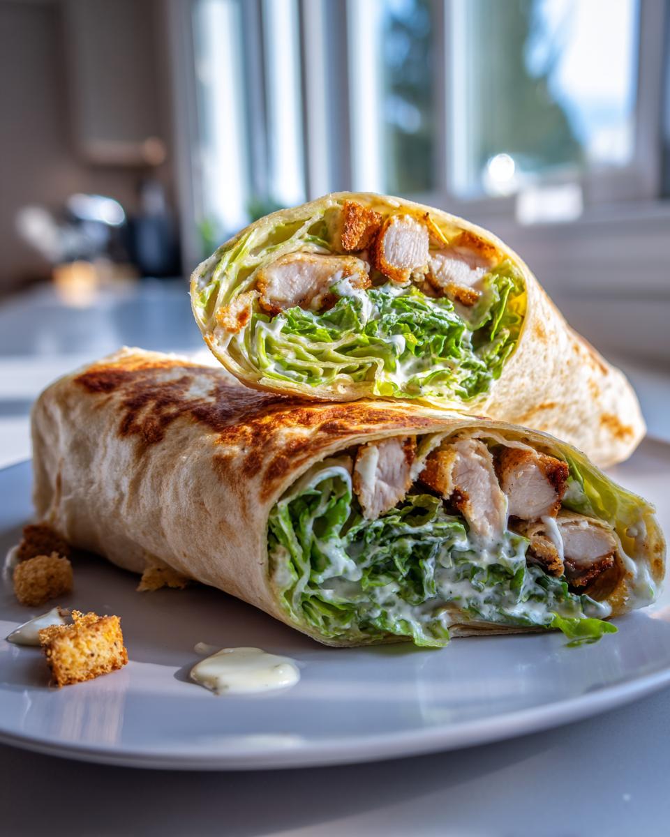 15-Minute TikTok Chicken Caesar Wrap Secret Revealed 5 TikTok Chicken Caesar Wrap - detail 1