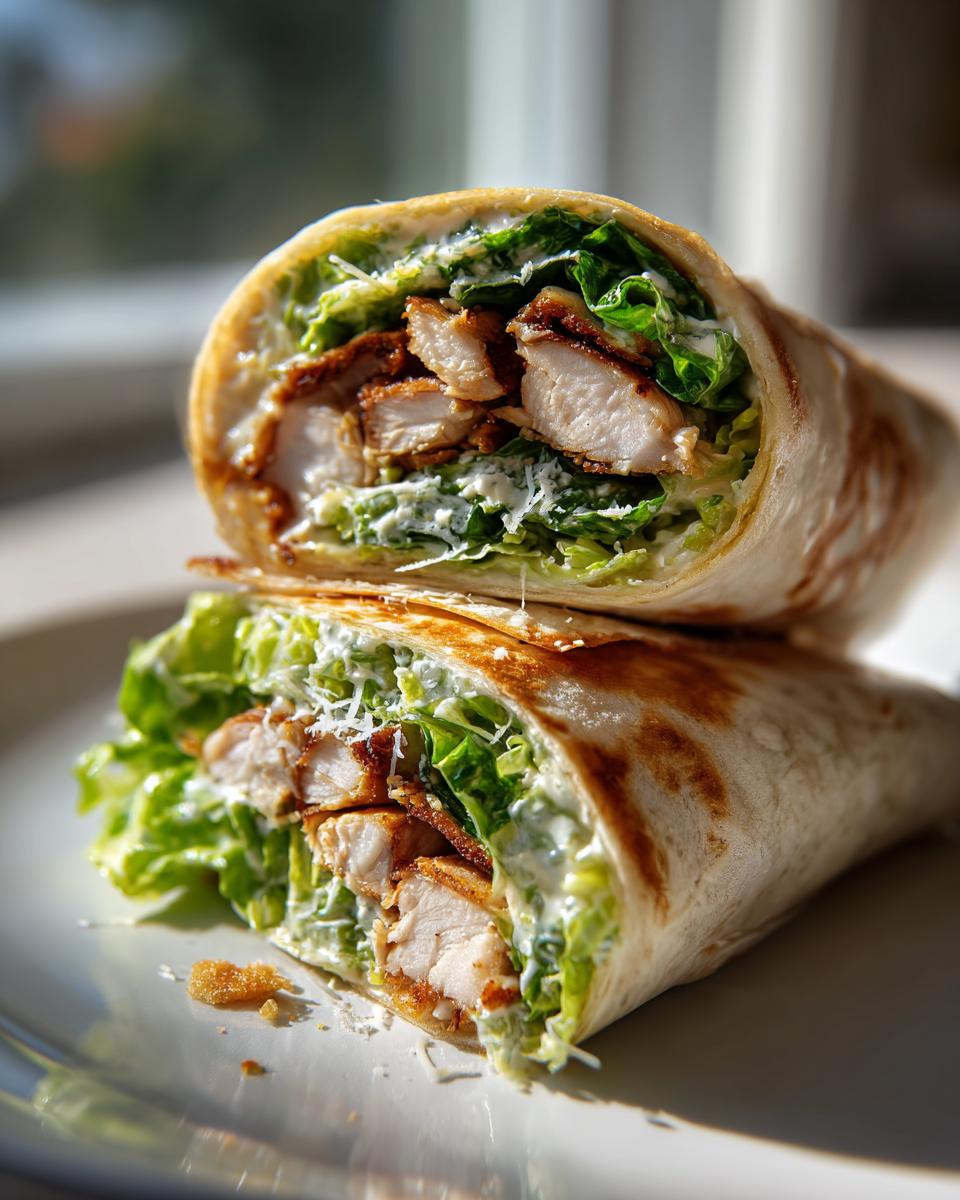 15-Minute TikTok Chicken Caesar Wrap Secret Revealed 6 TikTok Chicken Caesar Wrap - detail 2