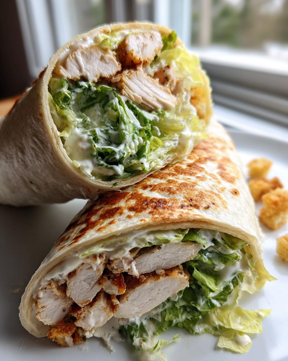 15-Minute TikTok Chicken Caesar Wrap Secret Revealed 7 TikTok Chicken Caesar Wrap - detail 3