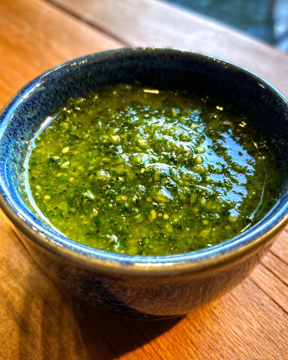 Tomatillo Salsa Verde - detail 1