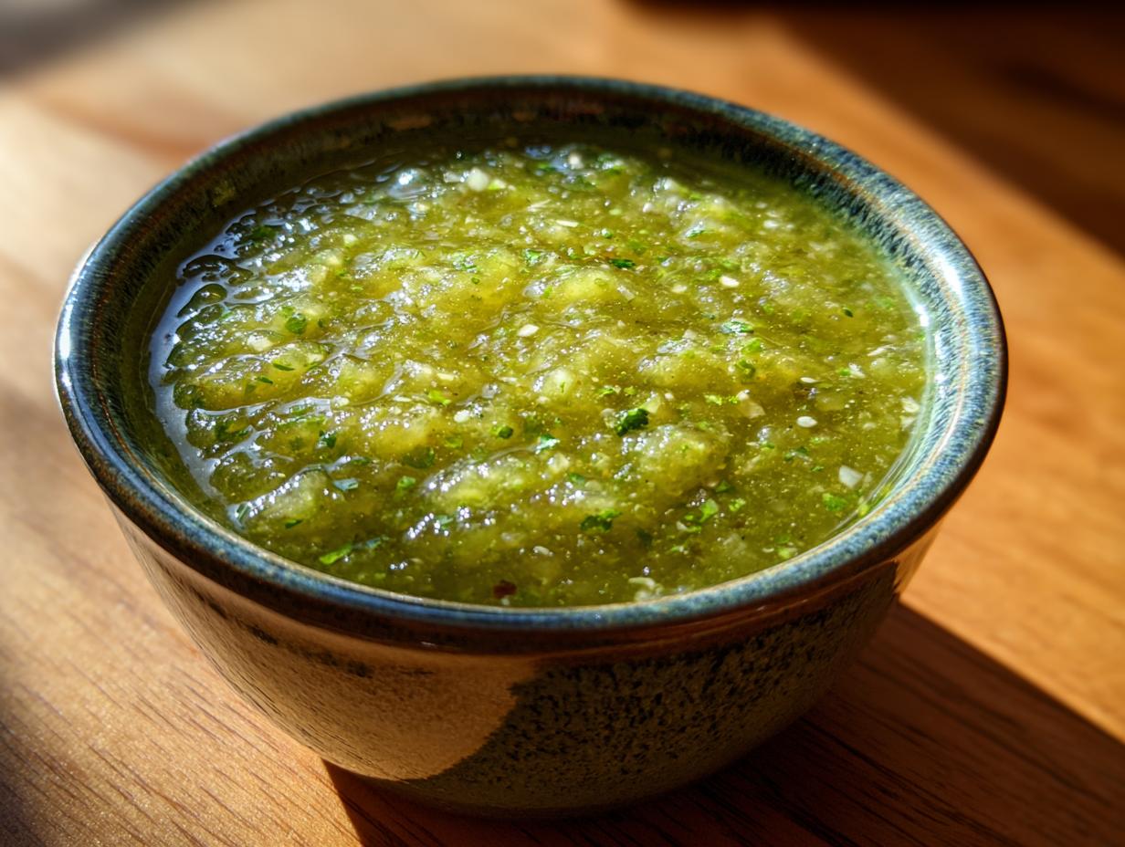 Tomatillo Salsa Verde