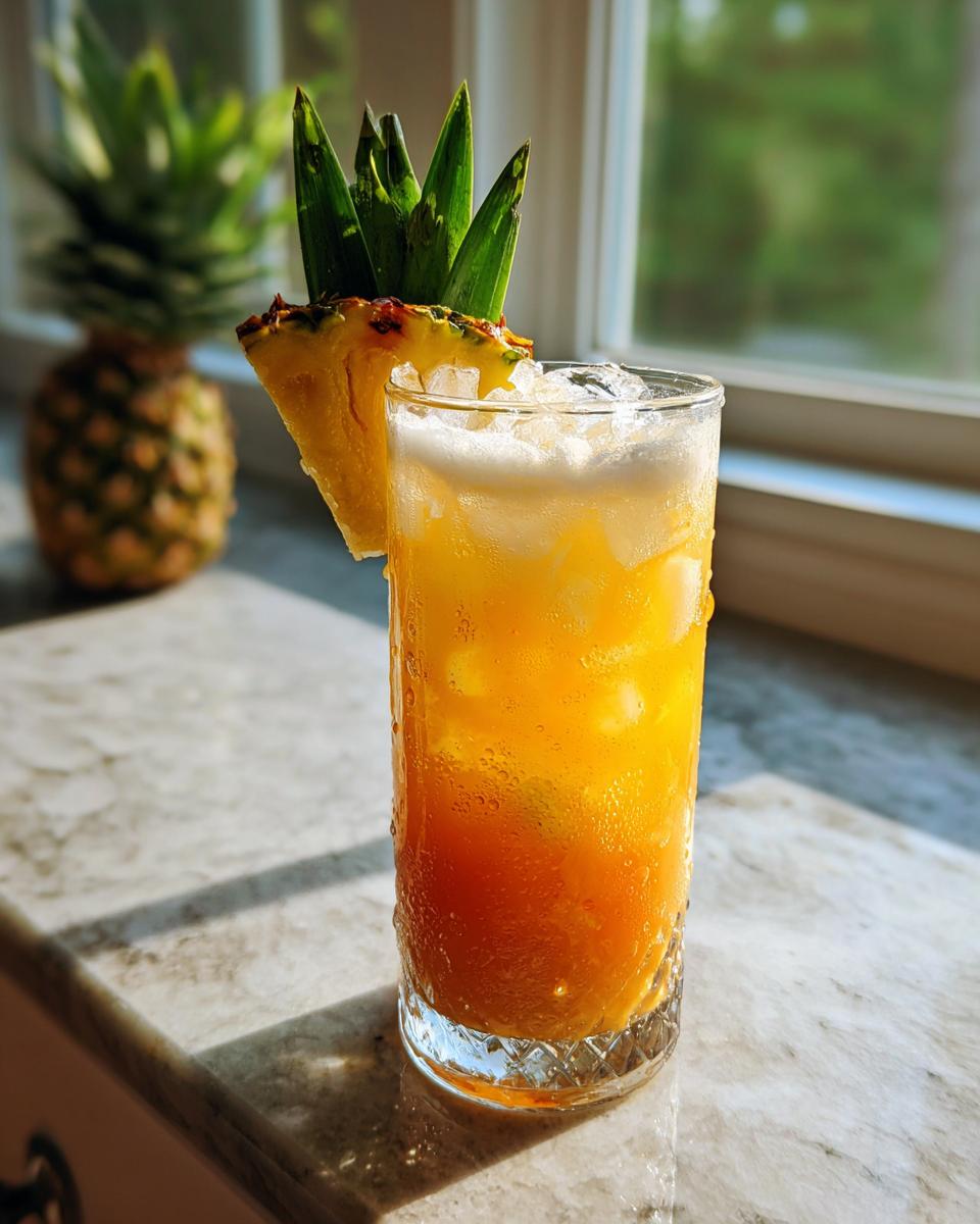 5-Minute Tropical Kiss Mocktail - Pure Beachside Bliss 5 Tropical Kiss Mocktail - detail 2