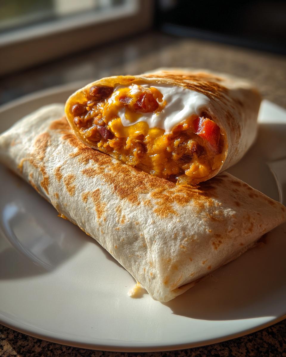 20-Minute Vegetarian Bean and Cheese Burritos That Wow 7 Vegetarian Bean and Cheese Burritos - detail 3