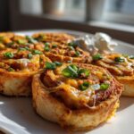 5-Minute Vegetarian Bean and Cheese Pinwheels - Irresistibly Easy 6 Vegetarian Bean and Cheese Pinwheels