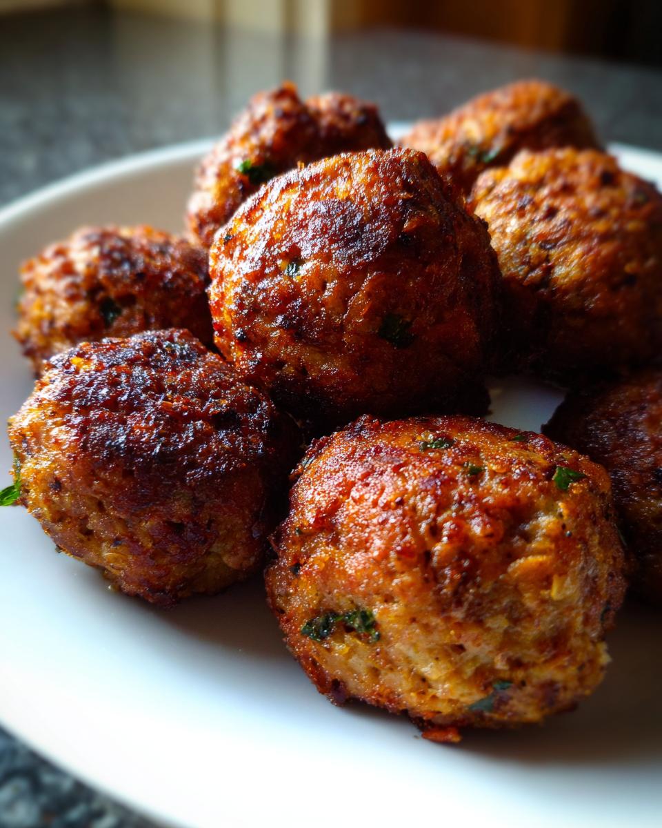Vegetarian Lentil Albondigas - detail 1