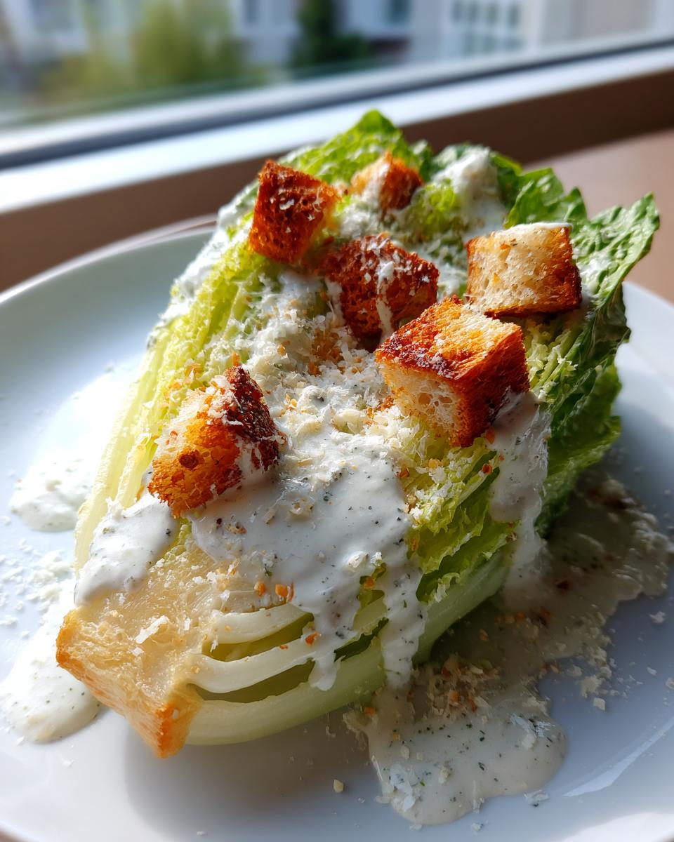 Crunchy Wedge Caesar Salad - The 10-Minute Secret You Need! 6 Wedge Caesar Salad - detail 1