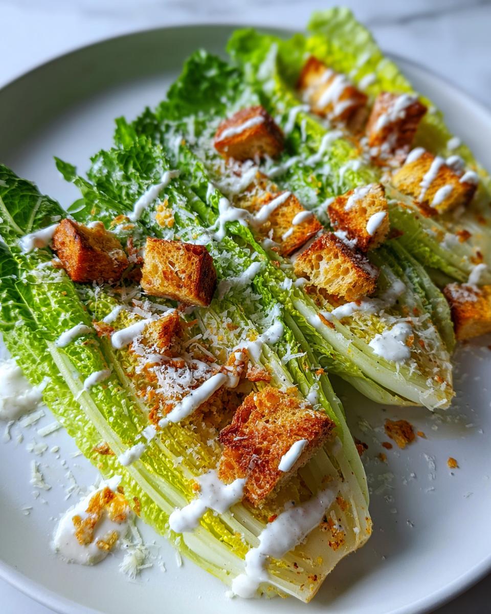 Crunchy Wedge Caesar Salad - The 10-Minute Secret You Need! 8 Wedge Caesar Salad - detail 3