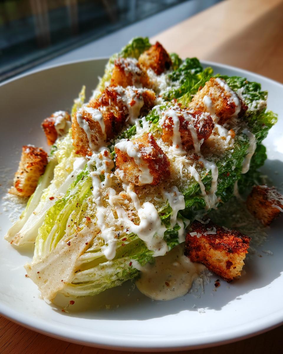 Crunchy Wedge Caesar Salad - The 10-Minute Secret You Need! 9 Wedge Caesar Salad - detail 4