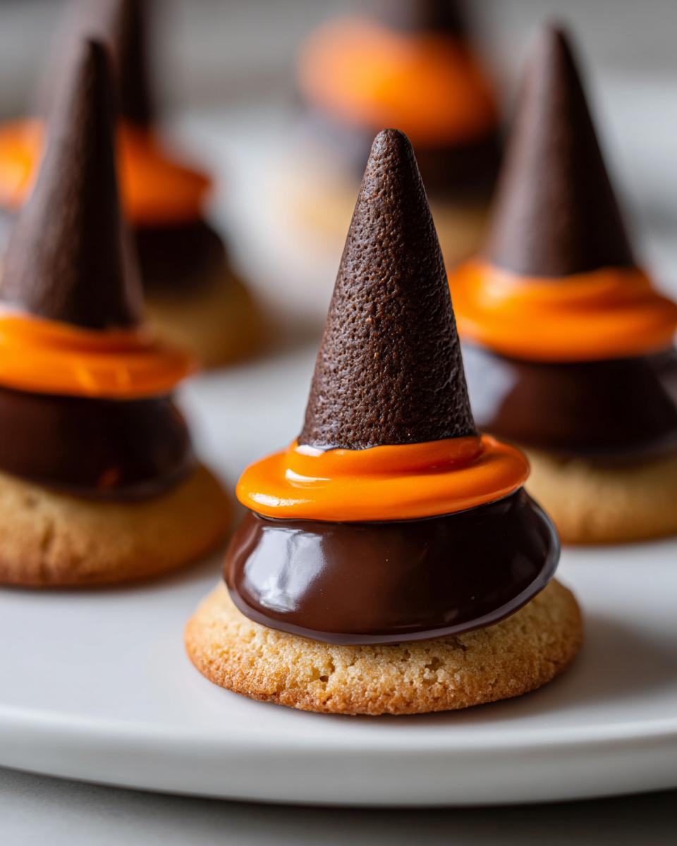 Magical Witch Hat Cookies: 12 Spellbinding Treats You'll Love 5 Witch Hat Cookies - detail 2