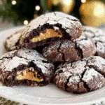Chocolate Crinkle Cookies with Reese’s Peanut Butter Filling 5 Chocolate Crinkle Cookies with Reese’s Peanut Butter Filling