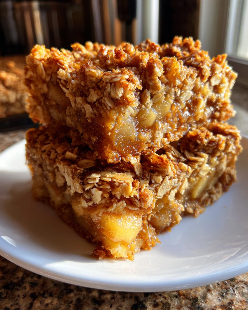 Perfect 30-Min Apple Cinnamon Oat Bars You’ll Crave 6 Apple Cinnamon Oat Bars - detail 1