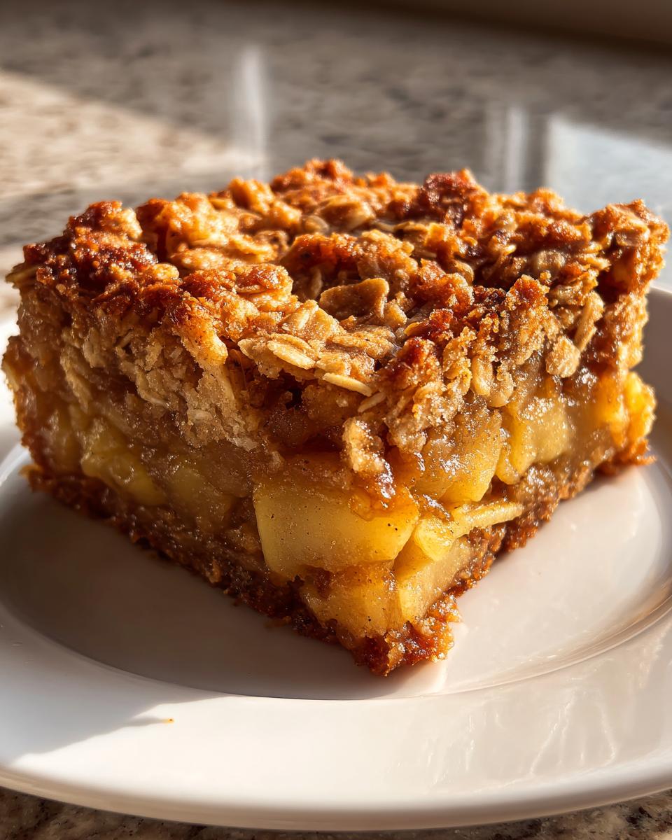 Perfect 30-Min Apple Cinnamon Oat Bars You’ll Crave 9 Apple Cinnamon Oat Bars - detail 4