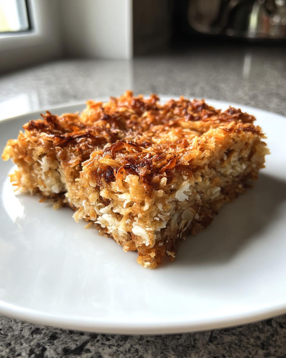 10-Minute Apple Coconut Oat Bars: Irresistibly Easy & Healthy 6 Apple Coconut Oat Bars - detail 1