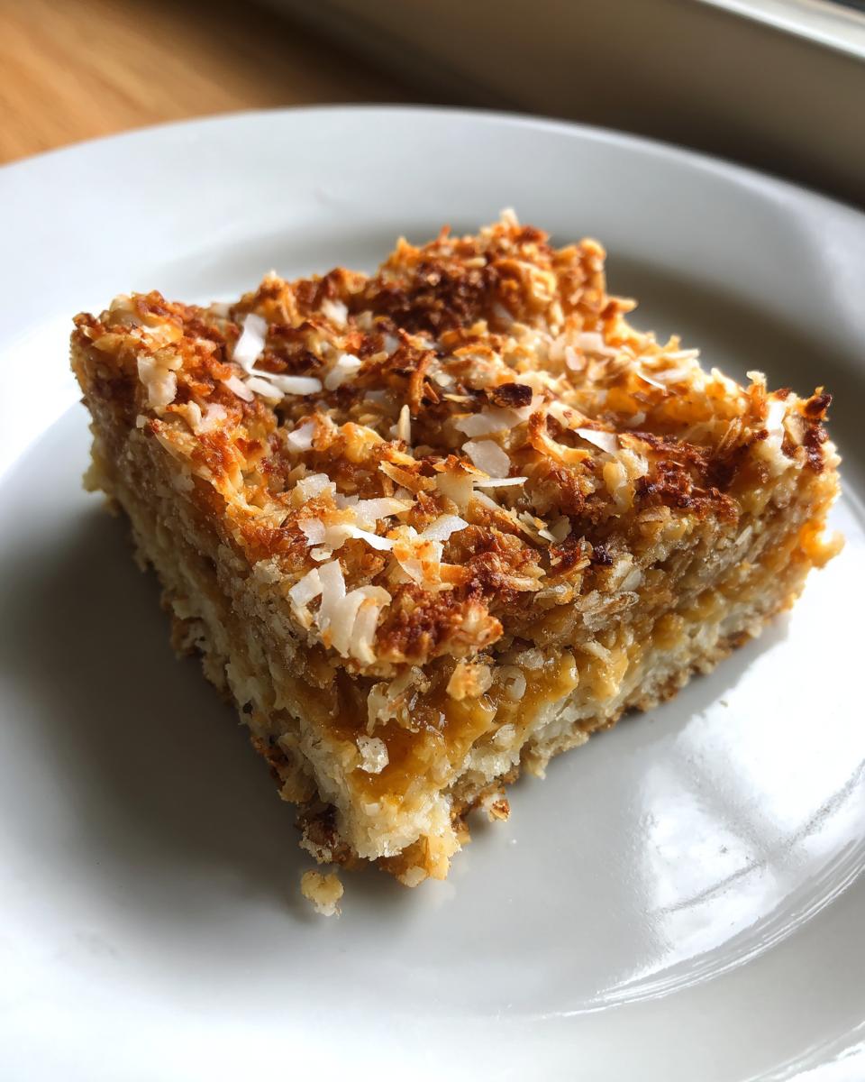 10-Minute Apple Coconut Oat Bars: Irresistibly Easy & Healthy 7 Apple Coconut Oat Bars - detail 2