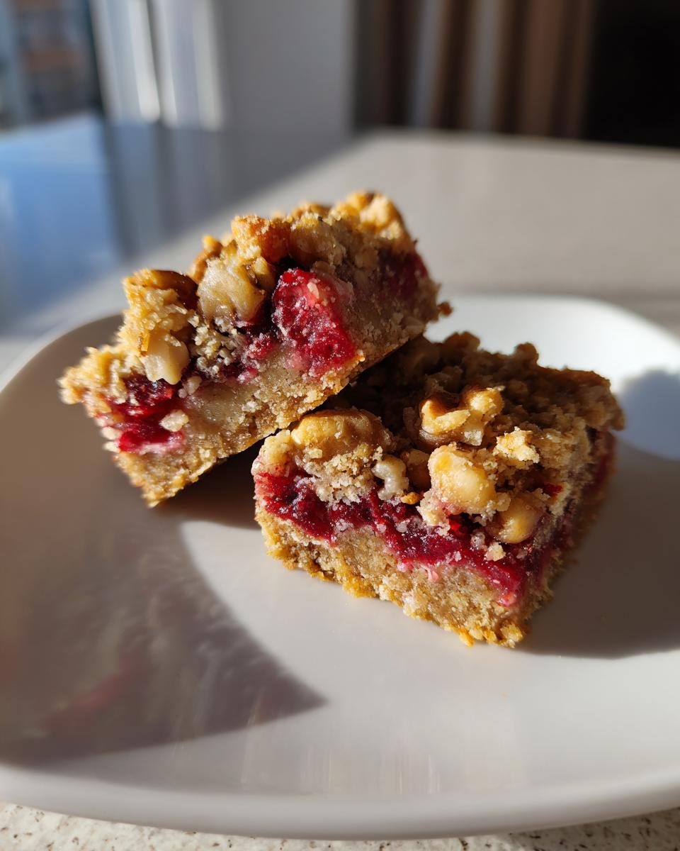 Apple Cranberry Oat Bars - detail 4