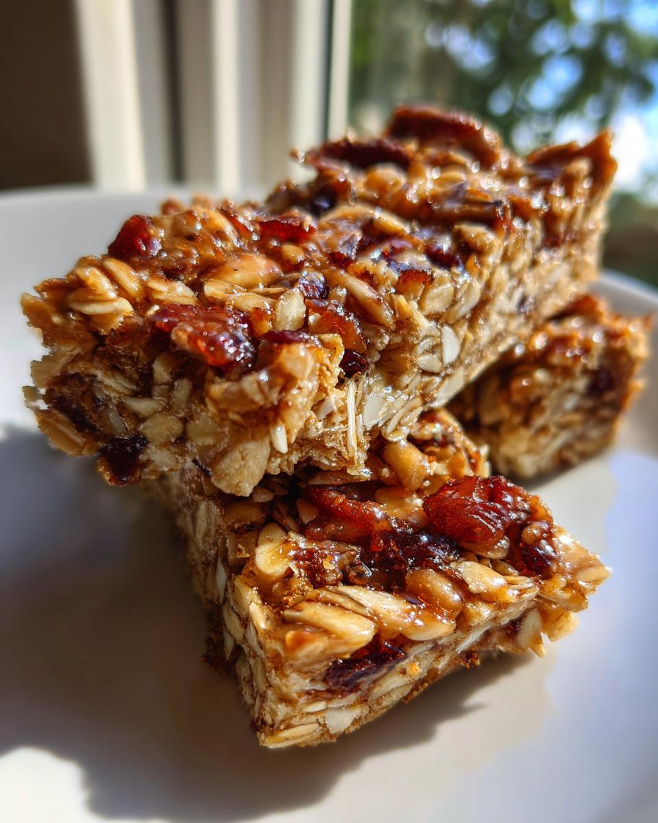 Apple Maple Granola Bars - detail 3