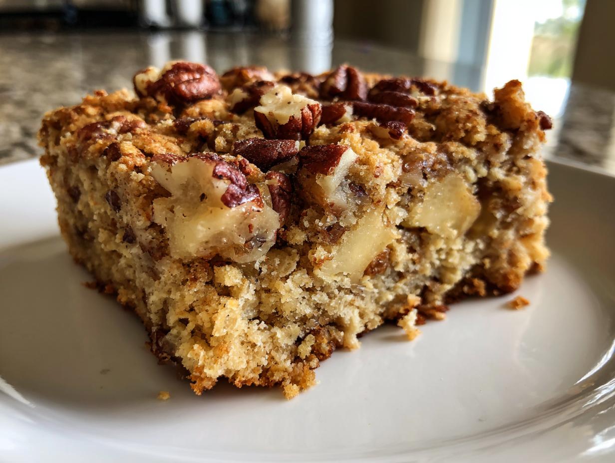 Apple Pecan Breakfast Bars