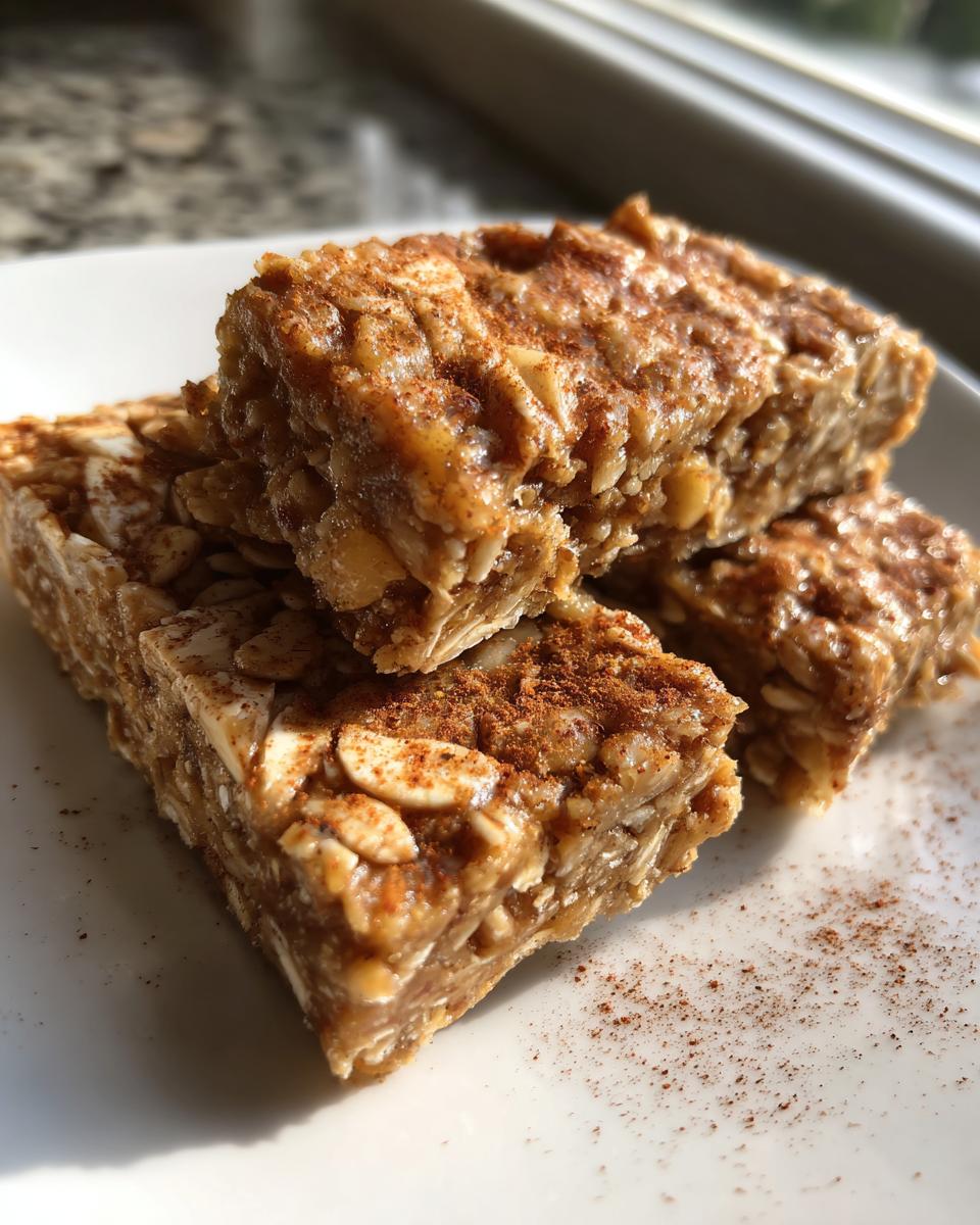 Apple Pie Energy Bars - detail 3
