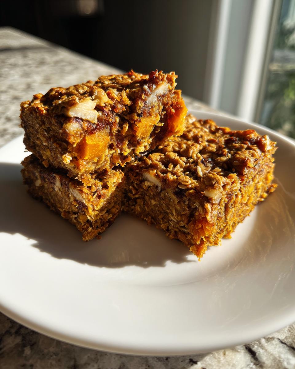 Apple Pumpkin Breakfast Bars - detail 2