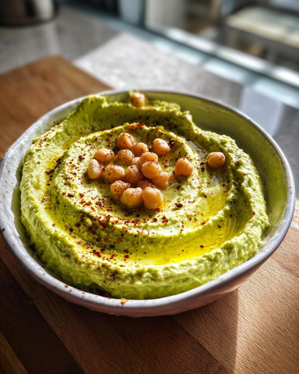 Avocado Hummus - detail 3