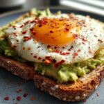 10-Minute Avocado Toast with Egg - Breakfast Perfection! 10 Avocado Toast with Egg