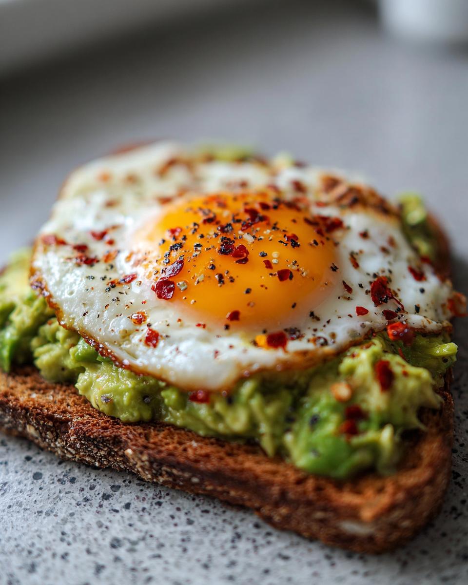 Avocado Toast with Egg - detail 2