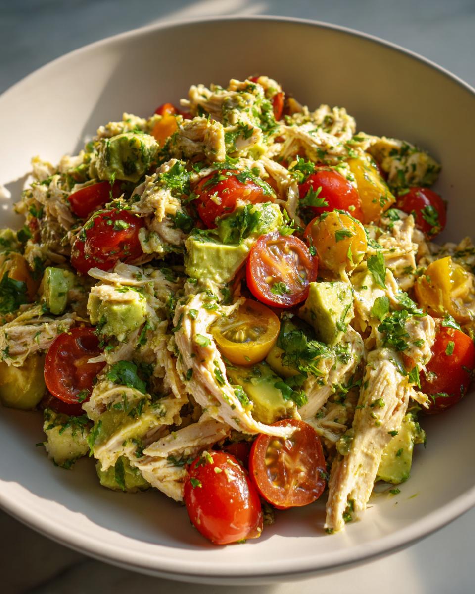 Avocado and Chicken Salad - detail 1